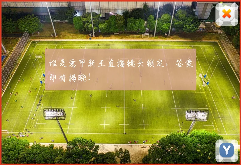 谁是意甲新王直播镜头锁定,答案即将揭晓!